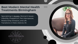 Best Modern Mental Health Treatments Birmingham