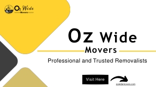 Trusted brisbane removalists