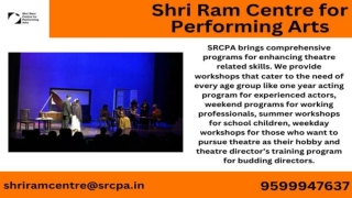 Acting Diploma Courses In Delhi