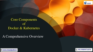 core components of docker kubernetes