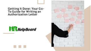 getting it done your go to guide for writing an authorization letter