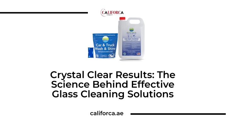 crystal clear results the science behind