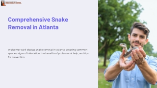 Expert Snake Removal and Control Services in Atlanta, Buford, and Throughout Geo