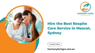 Hire the Best Respite Care Service in Mascot, Sydney