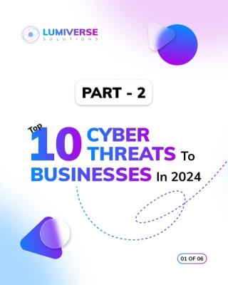 Top 10 Cyber Threats to Businesses in 2024 (Part - 2)