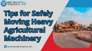 Reliable Farm Equipment Transport Services - Fast & Safe