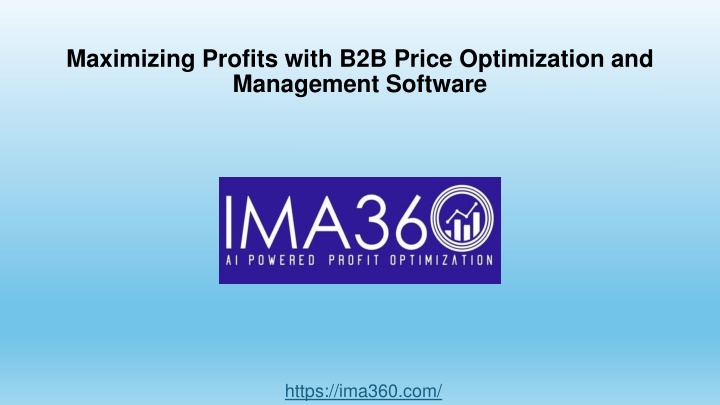 maximizing profits with b2b price optimization and management software