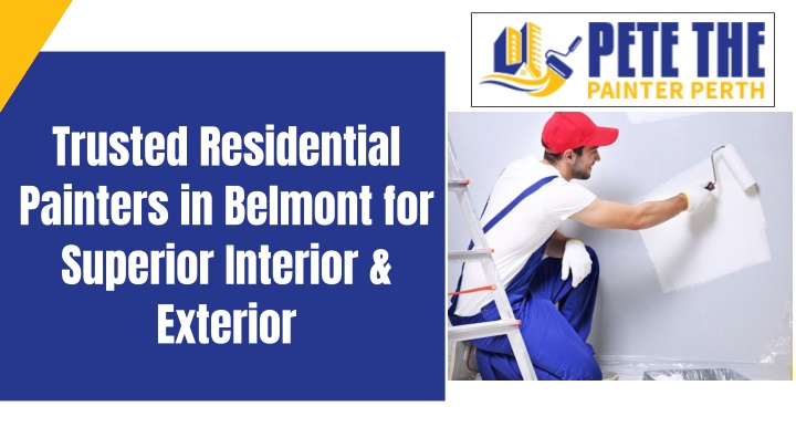 trusted residential painters in belmont