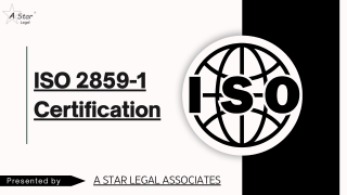 iso 2859 1 certification