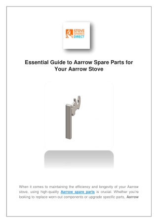 essential guide to aarrow spare parts for your