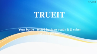 Managed IT Services Australia  Reliable Solutions by True IT