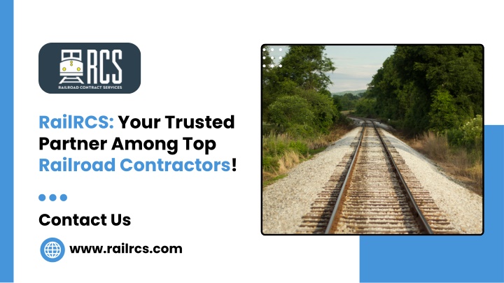 railrcs your trusted partner among top railroad