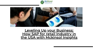 Leading Retail Consulting Firms | Mckinsol