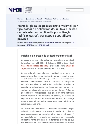 multiwall-polycarbonate-market-2019-by-manufacturers-regions-type-and-application-forecast-to-2024