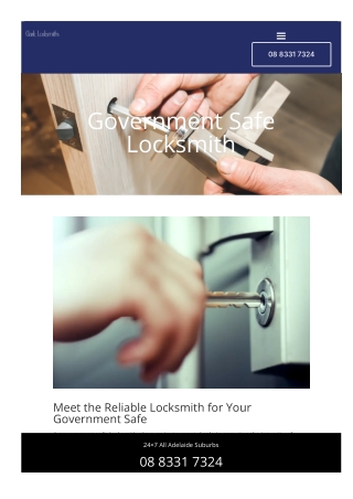 Government Safe Locksmith