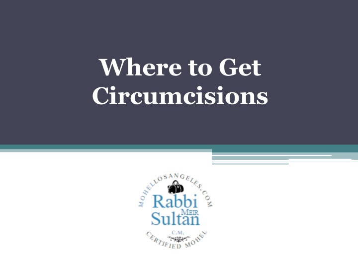 where to get circumcisions