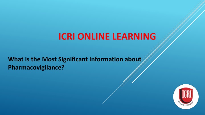 icri online learning