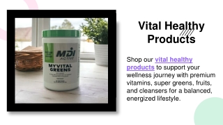 Vital Healthy Products