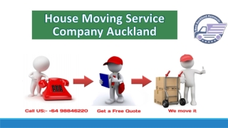 House Moving Service Company Auckland