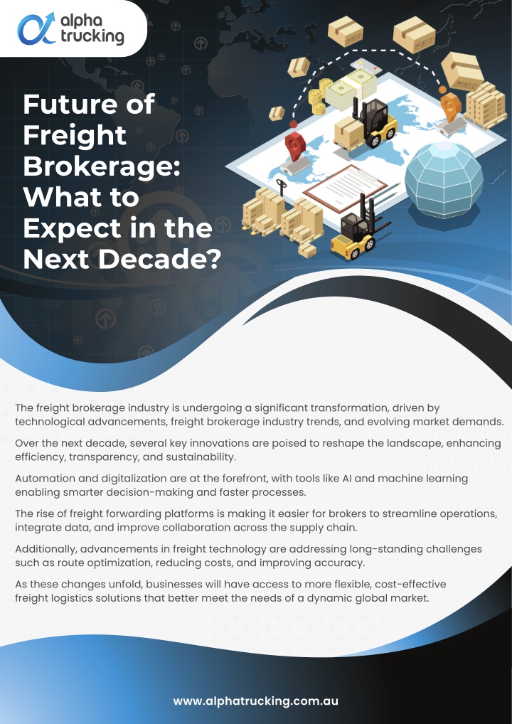 future of freight brokerage what to expect