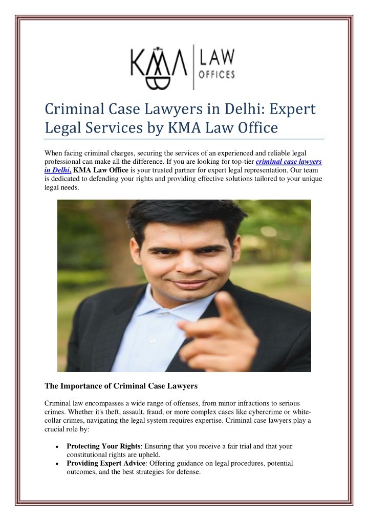 criminal case lawyers in delhi expert legal