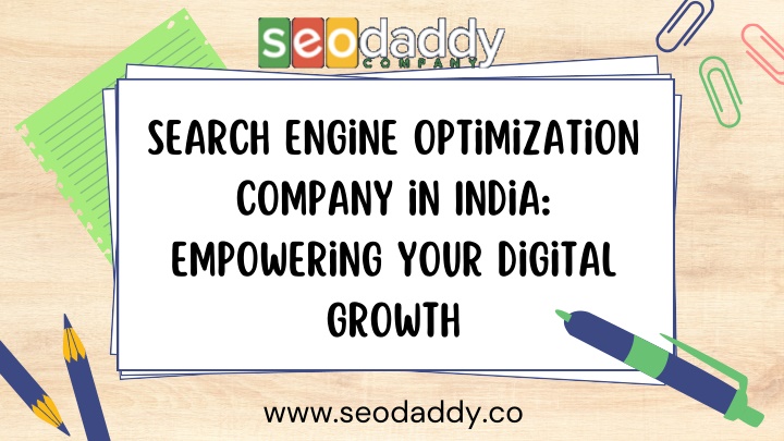 search engine optimization company in india