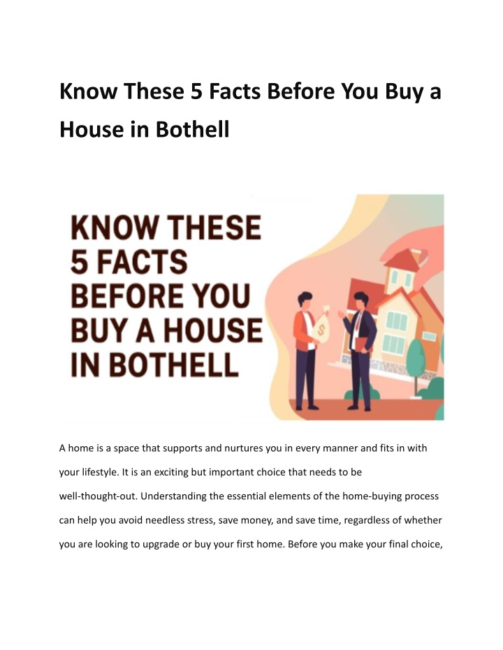 know these 5 facts before you buy a