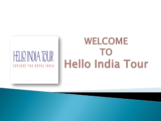 welcome to hello india tour