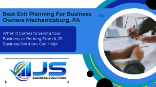 Best Exit Planning For Business Owners Mechanicsburg, PA