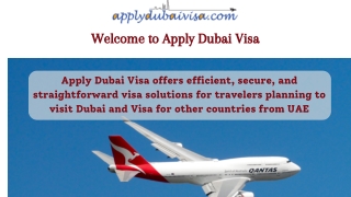 Everything You Need to Know About  Visa Requirements for Dubai