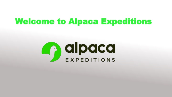 welcome to alpaca expeditions