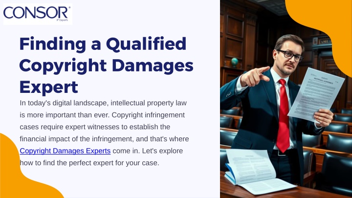 finding a qualified copyright damages expert