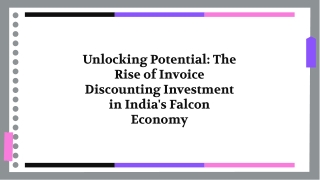 Invoice Discounting Investment in India: A Smart Financial Solution with Falcon