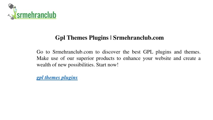 gpl themes plugins srmehranclub com