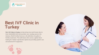 Best IVF Clinic In Turkey | World Fertility Services