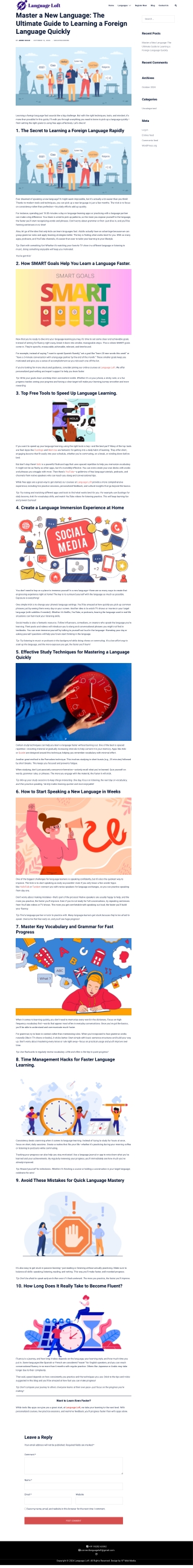 The Ultimate Guide to Learning a Foreign Language Quickly