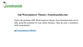 gpl woocommerce themes srmehranclub com