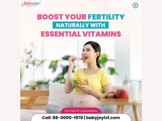 essential vitamins your body needs for better reproductive health