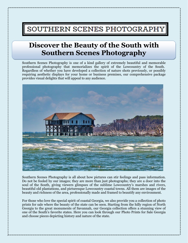 discover the beauty of the south with southern