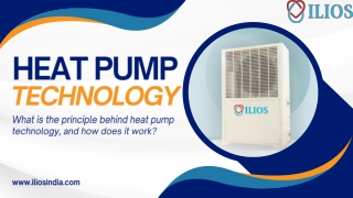 What is the principle behind heat pump technology, and how does it work?