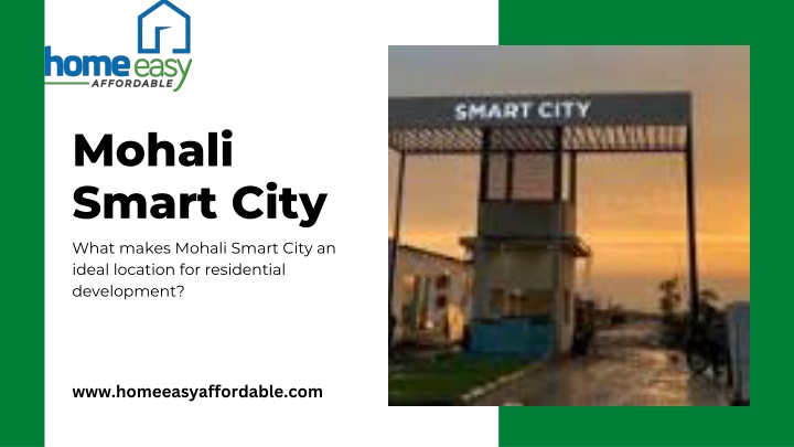 mohali smart city