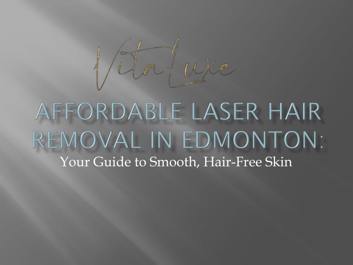 affordable laser hair removal in edmonton