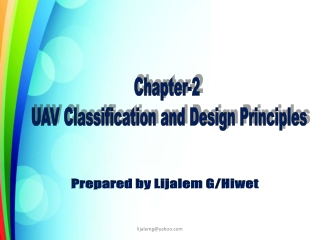 chapter 2 uav classification and design principles