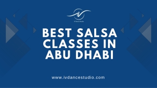 best salsa classes in abu dhabi