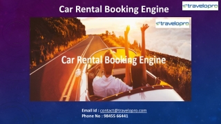 Car Rental Booking Engine