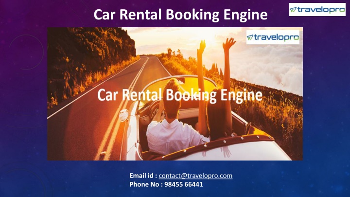 car rental booking engine