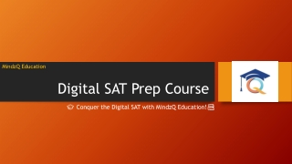 Digital SAT Prep Course