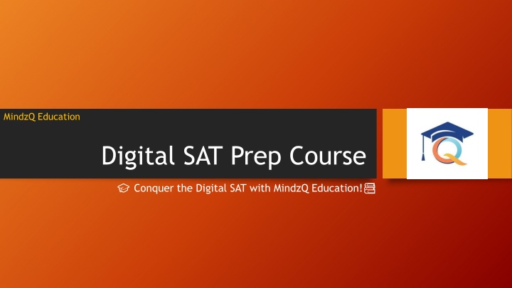 digital sat prep course