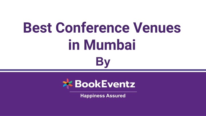 best conference venues in mumbai by