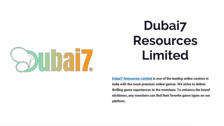 dubai7 resources limited